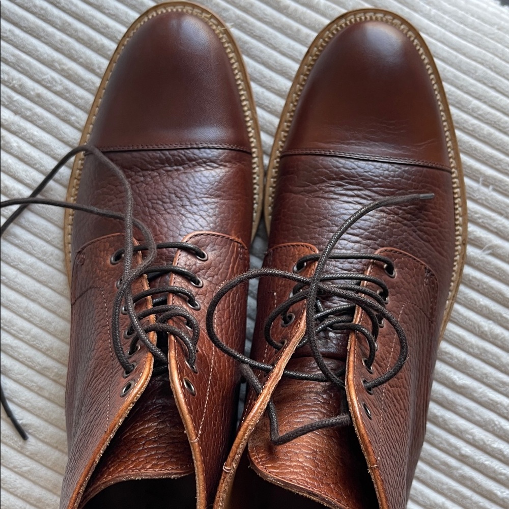 Taft Rome Boots Brown Size 42 - Picture 5 of 6